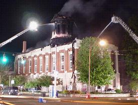 Jefferson County Courthouse Fire