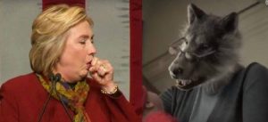 hillary-and-the-wolf