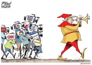 Cartoonist Gary Varvel: Pied piper Donald Trump